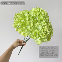 Bunga Hydrangea Buatan HGA Grosir Hydrangea Buatan dalam Jumlah Besar untuk Proyek Komersial dan Dekorasi Aula Perjamuan Hotel