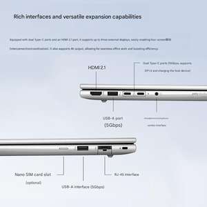 Ordinateur portable professionnel neuf ProBook4 G1a 14 AI AMD Ryzen 7 16 Go/32 Go 512 Go/1 To SSD pour bureau commercial - Product Image 3
