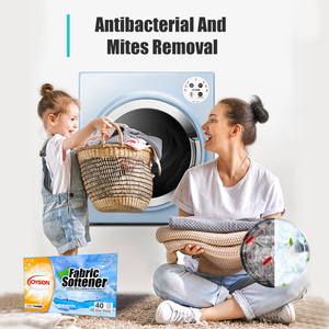 Sự lựa chọn tốt nhất cho em bé và phụ nữ quần áo giặt chất tẩy rửa máy sấy vải làm mềm <span class=keywords><strong>Sheets</strong></span> - Product Image 4