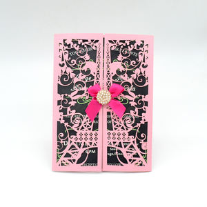 การ์ดเชิญงานวันเกิดและงานแต่งงานแบบกระดาษสุดหรู ตกแต่งงานฉลองวันเกิดอายุ 15 ปี (Quinceanera) ด้วยการ์ดกระดาษลายหอไอเฟล ตัดด้วยเลเซอร์ ปรับแต่งได้ เป็นมิตรกับสิ่งแวดล้อม - Product Image 5