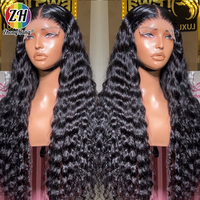 Perruques de cheveux naturels vietnamiens bruts 15A, sans colle, avec dentelle frontale HD complète, perruques frontales en dentelle HD avec cheveux indiens bruts alignés sur les cuticules