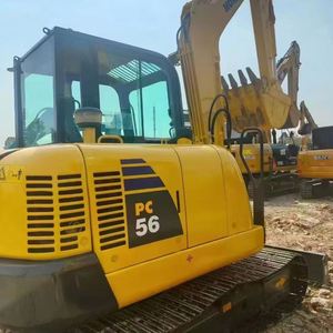 รถขุดโคมัตสึมือสองสภาพดี ขนาด 5 ตัน รุ่น PC56 สำหรับขาย นำเข้าจากจีน - Product Image 1