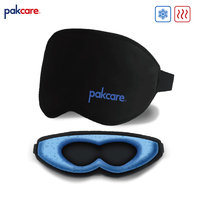 Masque oculaire 3D chaud/froid OEM réutilisable en gel pour les yeux gonflés, les cernes, les yeux secs, le soulagement des sinus et les maux de tête