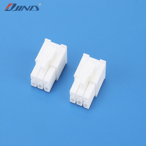 מחבר זכר ונקבה מפלסטיק ופליז, 4.2 מ\\\"מ, 3 פינים, DC, עבור מעגלים מודפסים ואלקטרוניקה, 2P 4P 6P, זרם מדורג 5A - Product Image 1