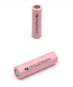 Batterie au lithium-ion rechargeable cylindrique 18650 certifiée BIS 3.7V 2600mAh INR18650 batterie au lithium-ion cylindrique BIS - Product Image 2