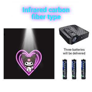 ไฟ LED แบบชาร์จไฟได้สำหรับประตูรถโคมไฟเลเซอร์เปิดประตูรถไม่ต้องใช้สายไฟเพื่อตกแต่ง - Product Image 6