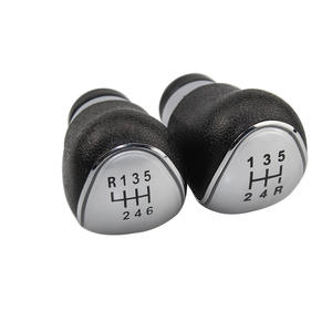 Pommeau de levier de vitesse en cuir, 5 ou 6 vitesses, manuel, pour Ford Focus, conception ergonomique, montage à filetage droit - Product Image 5