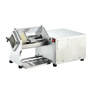 Commercial Automatica Professionale Elettrico Patata Dolce Cunei Taglierina Macchina di Taglio Patatine Fritte Taglierina Frittura Elettrica