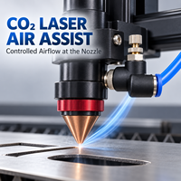 Nouvel embout pneumatique réglable pour coude de raccordement, pour assistance laser CO2, connecteur enfichable pour tube de 6 mm/8 mm de diamètre extérieur