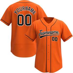 Camiseta de béisbol personalizada para jóvenes y mujeres, camisetas con botones personalizadas con estampado cosido, uniforme deportivo para hombres, mujeres y jóvenes - Product Image 6