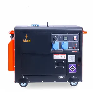 5KW cách âm Máy phát điện im lặng di động máy phát điện diesel để sử dụng nhà giá rẻ giá 5kva Máy phát điện nhỏ cung cấp điện