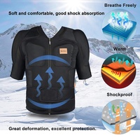 Collants de snowboard Benken pour l'extérieur, rembourrage en EVA, équipement de ski, vêtements de protection pour le snowboard, chemise de protection pour le ski