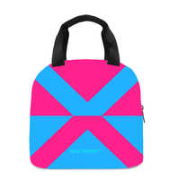Sac à déjeuner arc-en-ciel bisexuel pour femmes et hommes, sac fourre-tout réutilisable, sacs à déjeuner isothermes pour le travail, le pique-nique, l'école ou les voyages