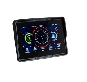 Navegador GPS para Motocicleta Portátil de 5 Pulgadas, Resistente al Agua IP65, Pantalla Táctil, Conexión Inalámbrica Carplay y Android <span class=keywords><strong>Auto</strong></span>, Dispositivo de Navegación para Moto - Product Image 1