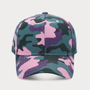 2024 Summer New Camo Baseball Cap Women's Summer Outdoor <b>Sunscreen</b> Visor Casual Sports Cap - Product Image 3