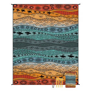 Tapis <span class=keywords><strong>de</strong></span> <span class=keywords><strong>plage</strong></span> anti-sable <span class=keywords><strong>de</strong></span> haute qualité, tapis <span class=keywords><strong>de</strong></span> pique-nique épais résistant au sable, tapis <span class=keywords><strong>de</strong></span> <span class=keywords><strong>plage</strong></span> en vente - Product Image 2
