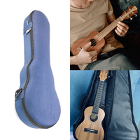 Vente chaude : Étui de guitare en EVA imperméable à fermeture éclair, taille personnalisable, OEM, sacs pour instruments de musique de haute qualité, prix d'usine