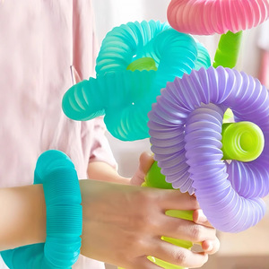 Fitness <b>Tiger</b> Pop Tubes Telescopic <b>Toy</b> Portable Stress Relief Educational For Youth 2 To 4 Years Unisex Plastic - Product Image 1