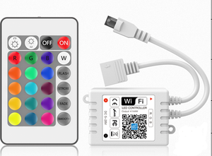 Bande lumineuse LED intelligente COB RGB 12V OEM avec contrôle USB/WiFi via application, CRI 85, IP20, durée de vie de 50 000 heures, dimmable, pour usage extérieur - Product Image 3