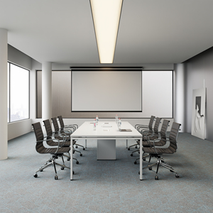 Bàn phòng họp bàn văn phòng thương mại Bàn Gỗ Kim Loại chân nhiều người Bàn họp bàn văn phòng dài - Product Image 2