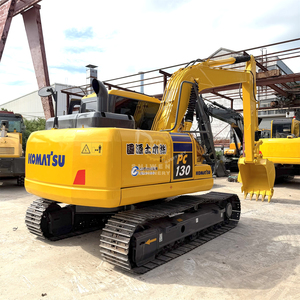 รถขุดมือสองญี่ปุ่นแท้ ยี่ห้อ KOMATSU รุ่น PC130 พร้อมใบรับรอง CE และ EPA รถขุดดิน KOMATSU PC130 PC160 PC200 PC240 ขาย - Product Image 1