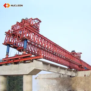 100ton đến 1000ton chất lượng hàng đầu xây dựng đường sắt Cách sử dụng Launcher dầm dầm cần cẩu