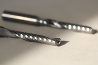 Fraise à queue en carbure monobloc à une dent |   Fraise CNC pour la découpe et la gravure de l'acrylique et du plastique