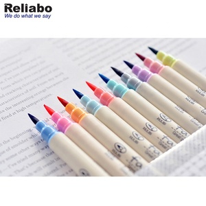 Fineliner — ensemble de stylos marqueurs de <span class=keywords><strong>couleur</strong></span>, brosse douce, pour Art, bricolage, <span class=keywords><strong>calligraphie</strong></span>, dessin, pointe en <span class=keywords><strong>feutre</strong></span> - Product Image 6