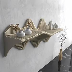 WD045 Estante Flotante Artístico para Colgar en la Pared, Decoración Ideal para el Hogar, la Oficina y Interiores Comerciales - Product Image 1