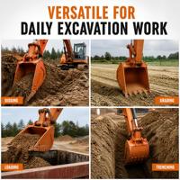 Godet d'excavatrice Ruimaike de qualité OEM pour pièces de machines de construction EX240 avec garantie d'un an