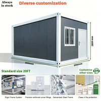 Unité d'habitation préfabriquée modulaire ADU, maison conteneur pour l'hébergement des invités