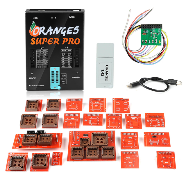 2026 Orange5 V1.42 ECU Programmer Tool with Full License Function Full Activation Update of Orange 5 Super Pro V1.38 Software