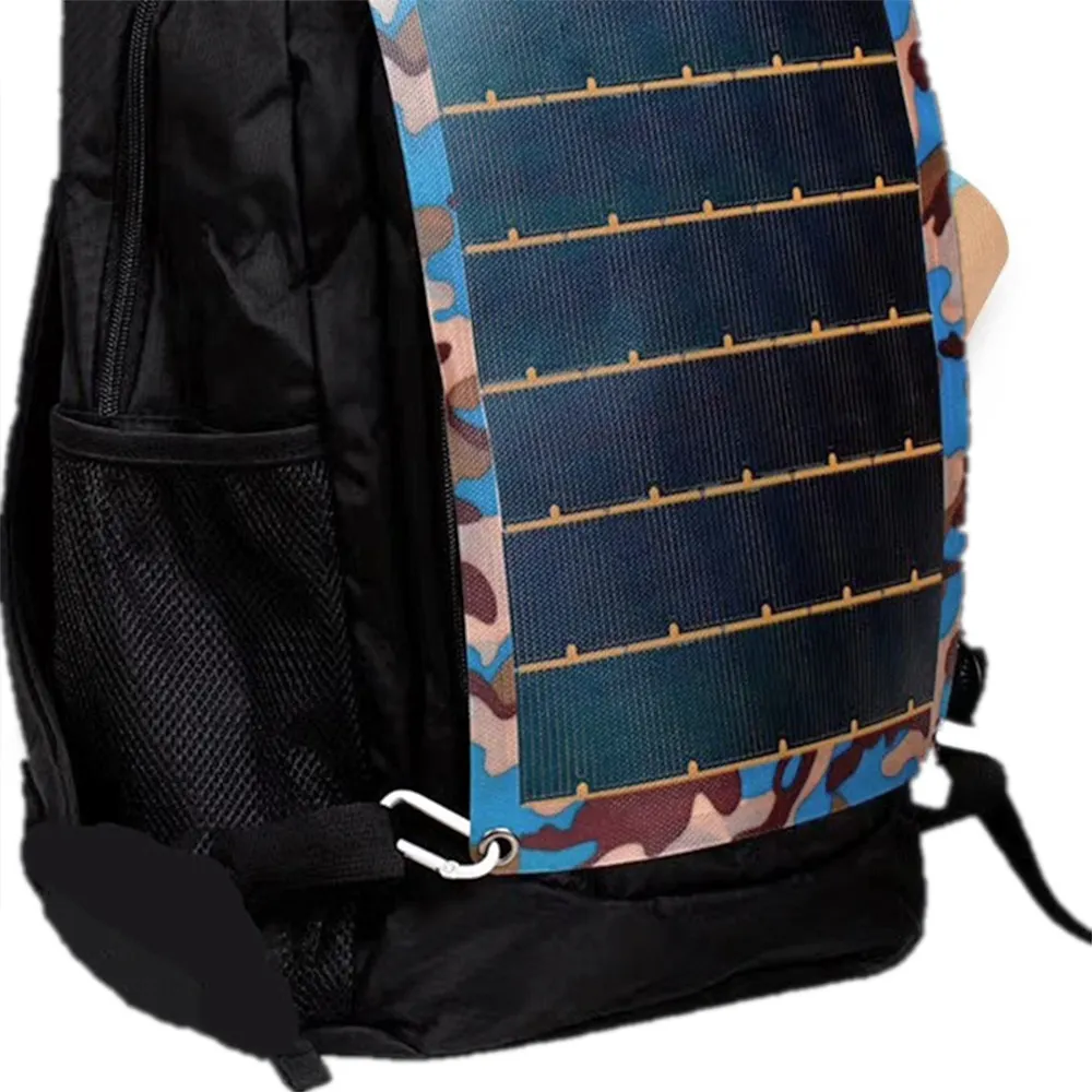 Tragbares Telefon aufladen Solar panel Camping Dünnschicht biegbare 8w Solar matte mit USB