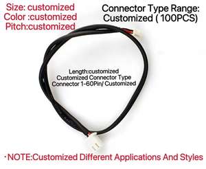 Fan ve Elektronik Cihaz Bağlantısı için Özelleştirilebilir 2 Pin XH2.54 Erkek - Dişi Uzatma Kablosu - Product Image 1