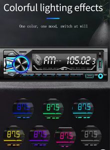 เครื่องเล่น MP3 ในรถยนต์ พร้อมบลูทูธ จอใหญ่ ช่องต่อเสียง Aux เครื่องเล่น MP3 สำหรับรถยนต์ ใช้ได้กับรถยนต์ทั่วไป - Product Image 4