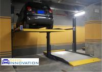 Pont élévateur de stationnement à 2 colonnes, hydraulique, capacité de levage 2500 kg, équipement de stockage avec prix de gros