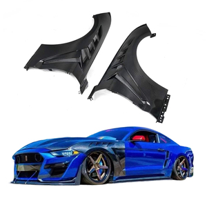 Paragolpes Delantero Ventilado de Fibra de Carbono Estilo GTD Personalizado para Mustang 2018 2019 2020 2021 2022 <span class=keywords><strong>2023</strong></span>, Actualización de Paragolpes de Carbono - Product Image 1