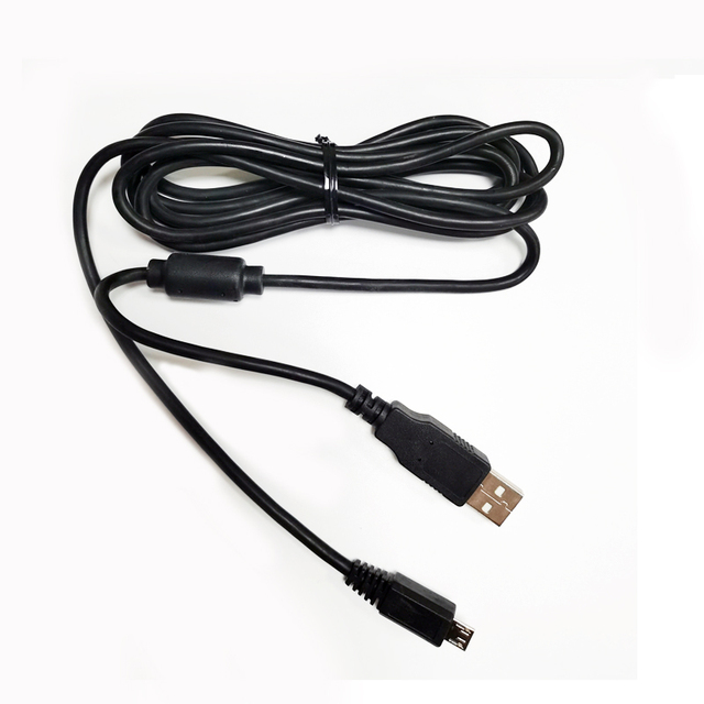 IFC-600PCU PVC Jacketed USB Data Cable Micro 5-Pin Cord for Canon Camera PowerShot SX620 HS SX720 HS SX730 HS EOS M5 M6 M50