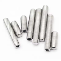 M3 M4 M5 M6 M8 M10 M12 M16-M42 End-threaded Hex Head Stainless Steel Rods Black Oxide Finish Metric Studs/Threaded Rods