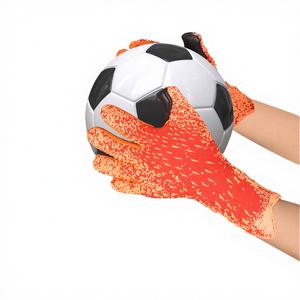 Gants de gardien de but de futsal professionnels pour jeunes, en latex OEM, respirants, antidérapants, protection des doigts, pour usage extérieur, pour enfants - Product Image 4