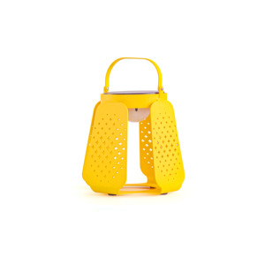Lanterne solaire rouge Shan Chen pour extérieur, lumière LED blanc chaud 2700K, design portable avec poignée, indice de protection IP67, 3.7V, modèle QY-H008 - Product Image 3