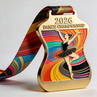 Medalla Deportiva con Logotipo Grabado en 3D de Metal, Diseño Personalizado, Taekwondo, Judo, Jiu Jitsu, Oro, Plata, Bronce, Medallas de Baile Personalizadas