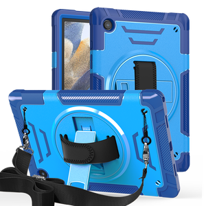 Nouveau design TPU PC hybride Combo 3 couches protecteur de <span class=keywords><strong>tablette</strong></span> pour <span class=keywords><strong>Samsung</strong></span> <span class=keywords><strong>Galaxy</strong></span> <span class=keywords><strong>Tab</strong></span> A8 10.5 2021 X200 X205 étui pare-chocs en caoutchouc - Product Image 1