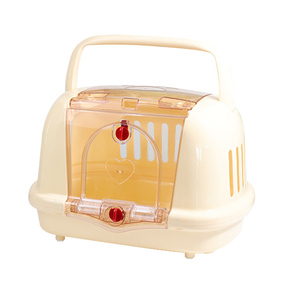 Tốt Nhất Bán Động Vật Nhỏ Con Chó Du Lịch Tàu Sân Bay Lồng Nhựa Bền Vững Pet Tàu Sân Bay Con Chó Lớn Lồng Cho Ngoài Trời Chuyến Bay Sử Dụng Trên Bán - Product Image 2