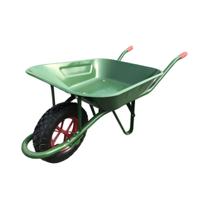 Garden Construction <strong>Hand</strong> <strong>Trolley</strong> WB6400 <strong>heavy</strong> single-wheel handcart compatible with 4.00-8 wheels - Product Image 3
