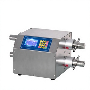 Chaîne de remplissage automatique à 4 têtes pour liquides, avec convoyeur, pour vin, alcool, boissons et sauce soja - Product Image 1