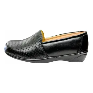 Zuecos de Cuero para Mujer Angelina, Punta Redonda, Zapatos Cómodos para Todas las Temporadas, Entresuela de EVA, Suela de Goma - Product Image 5