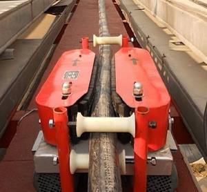 Convoyeur de fils et de câbles pour la pose de câbles d'alimentation et de communication Equipement pour la pose de câbles de grande <span class=keywords><strong>section</strong></span> et de longue distance - Product Image 3