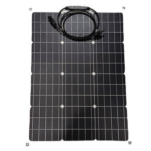 Panneaux solaires monocristallins semi-flexibles portables en gros de Chine, accessoires de voiture, panneaux solaires minces et enroulables de 200 W pour le <span class=keywords><strong>camping</strong></span> en plein air - Product Image 1