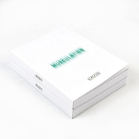 Carnet d'exercices à couverture souple personnalisé, impression directe usine avec pelliculage mat, couleurs pleines, reliure parfaite, MOQ 500 pièces
